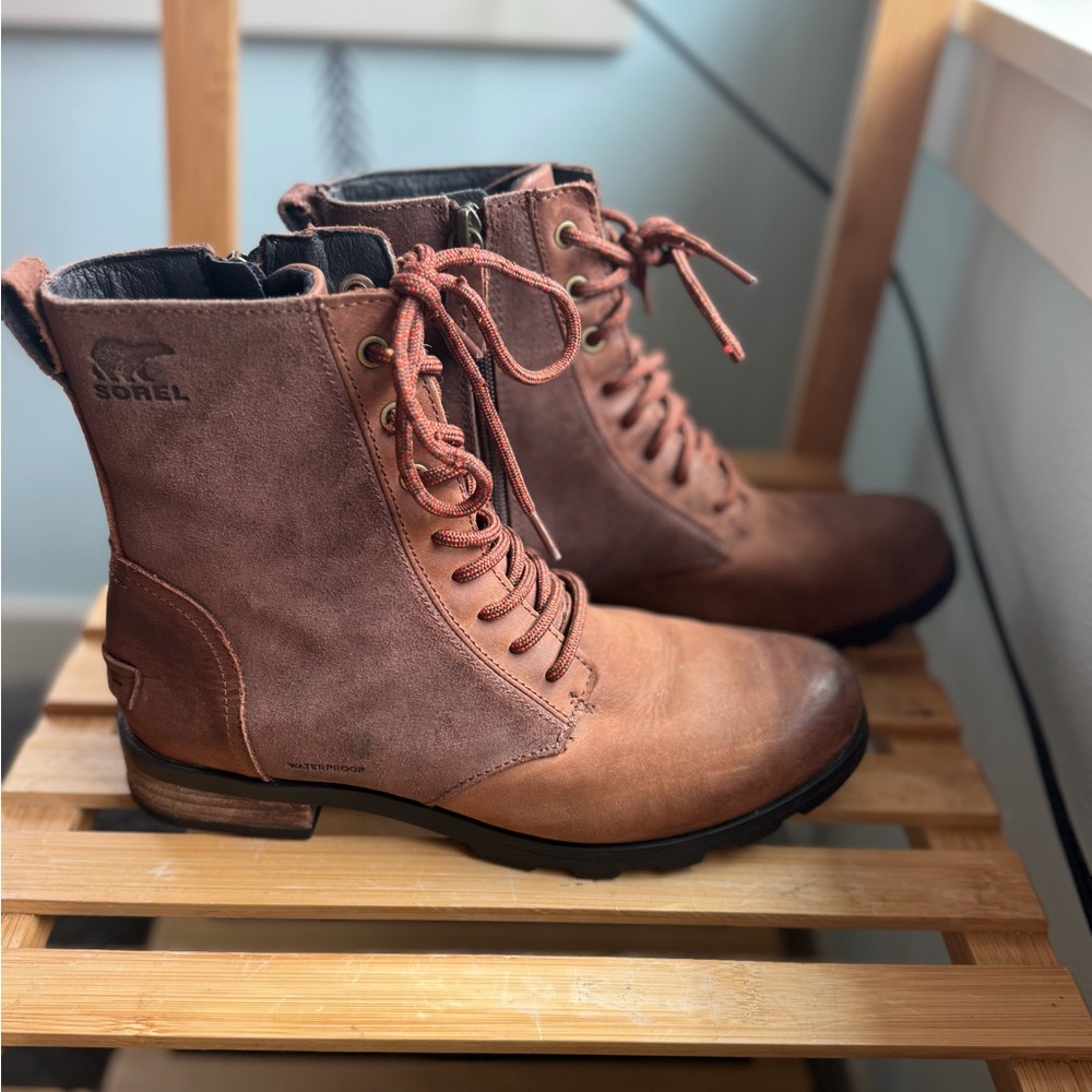 Sorel Brown Leather Boots